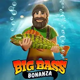 Bigger Bass Bonanza online game logo by Pragmatic Play on casinorewards-canada.com