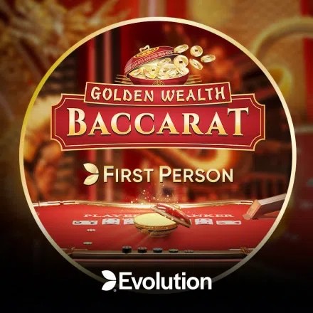 First Person Golden Wealth Baccarat online slot from Evolution – play at casinorewards-canada.com