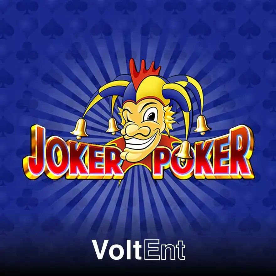 Joker Poker game by VoltEnt – logo hosted on rewards-casino
