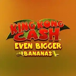 King Kong Cash Even Bigger Bananas Megaways logo by Blueprint Gaming rewards-casino