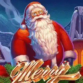 Megaways logo of Merry Megaways from Iron Dog Studio at rewards-casino
