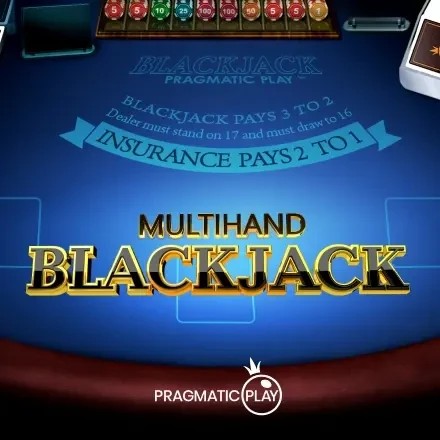 Table Games logo of Multihand Blackjack from Pragmatic Play at rewards-casino