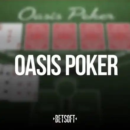 Play the Oasis Poker slot by Betsoft Gaming on rewards-casino