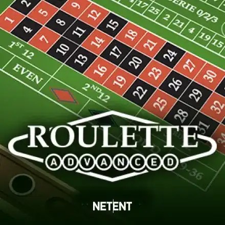 Official Table Games logo: Roulette Advanced by NetEnt at rewards-casino